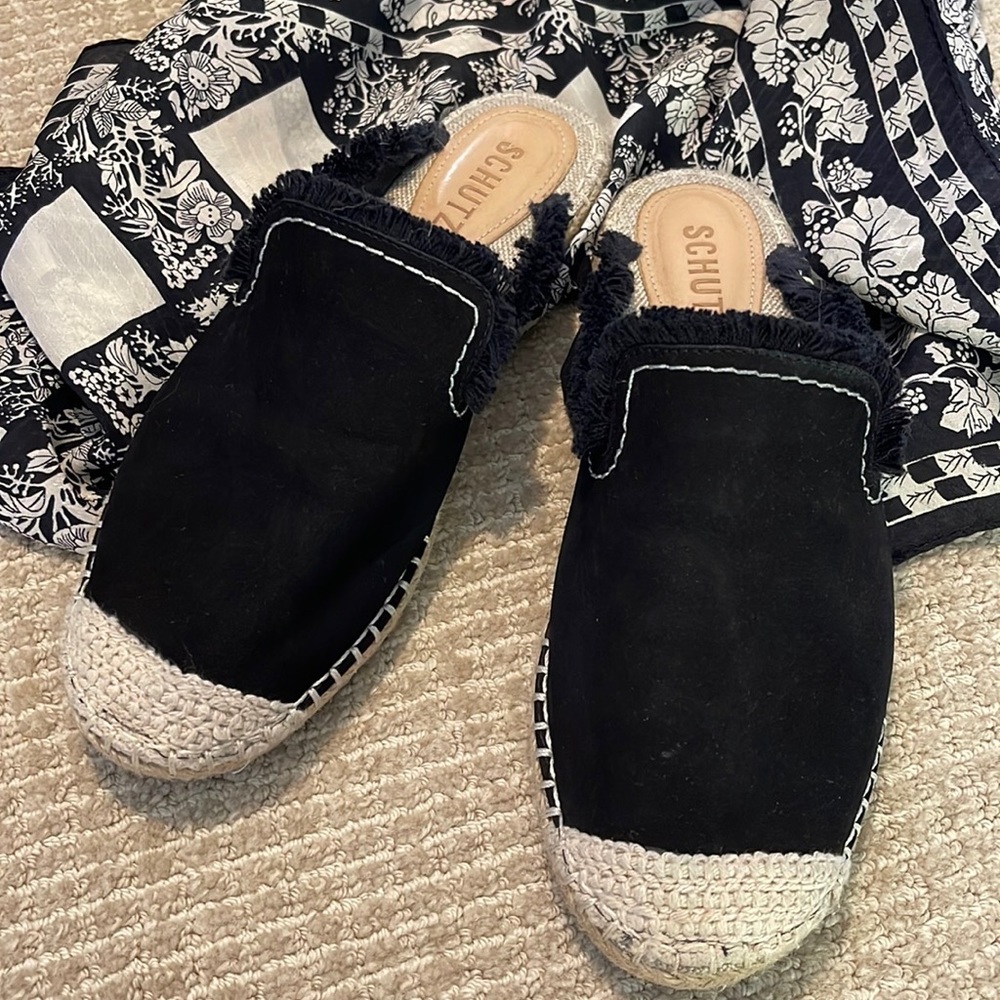 SCHUTZ ESPADRILLE MULE